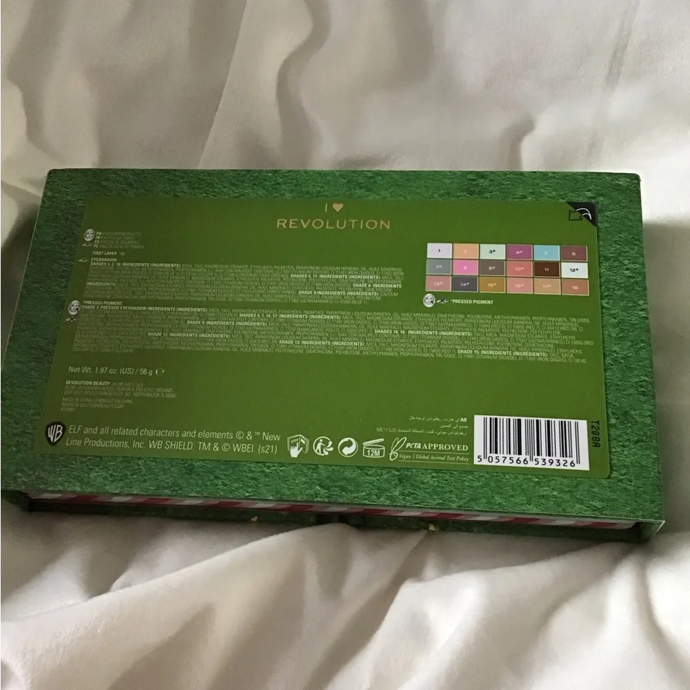 Makeup Revolution Limited Edition ELF 4 Eyeshadow Palette Set New In Box - Picture 8 of 8